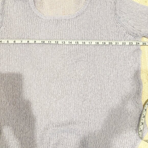 Wooden Ships Loose Weave Scoop Neck Sweater Size Large - Picture 7 of 7